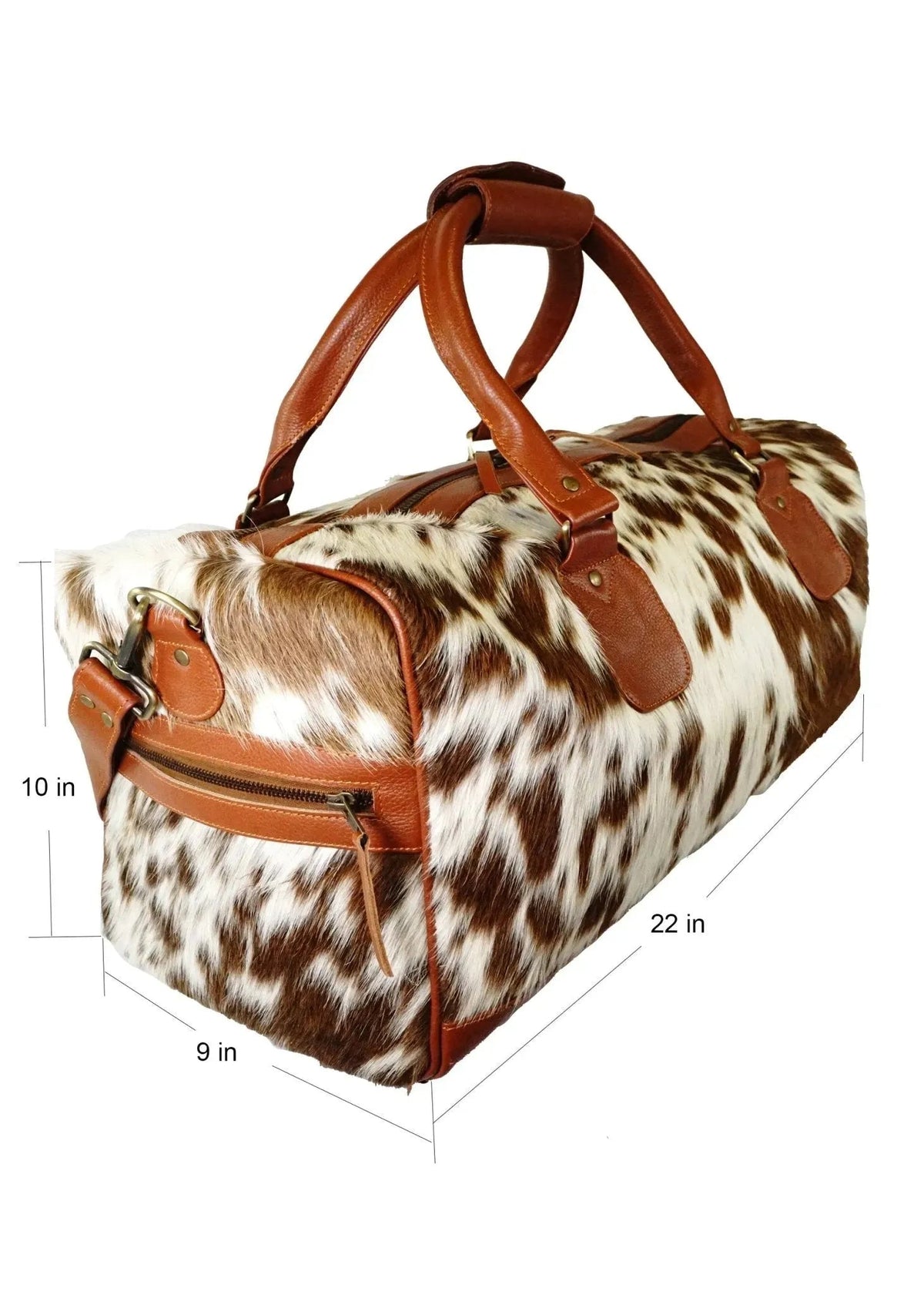 Cowhide Duffel Bag