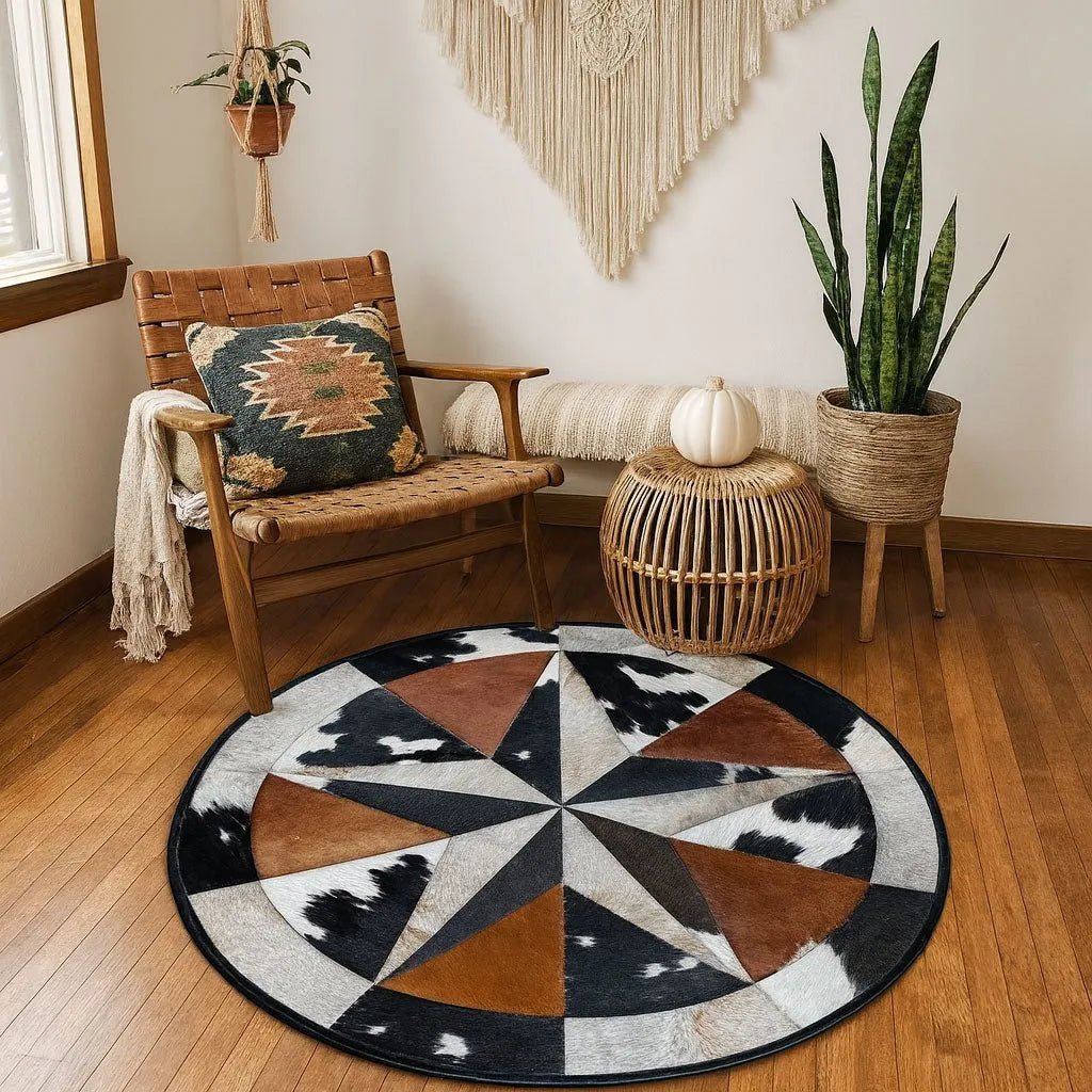 Cowhide Patchwork 006
