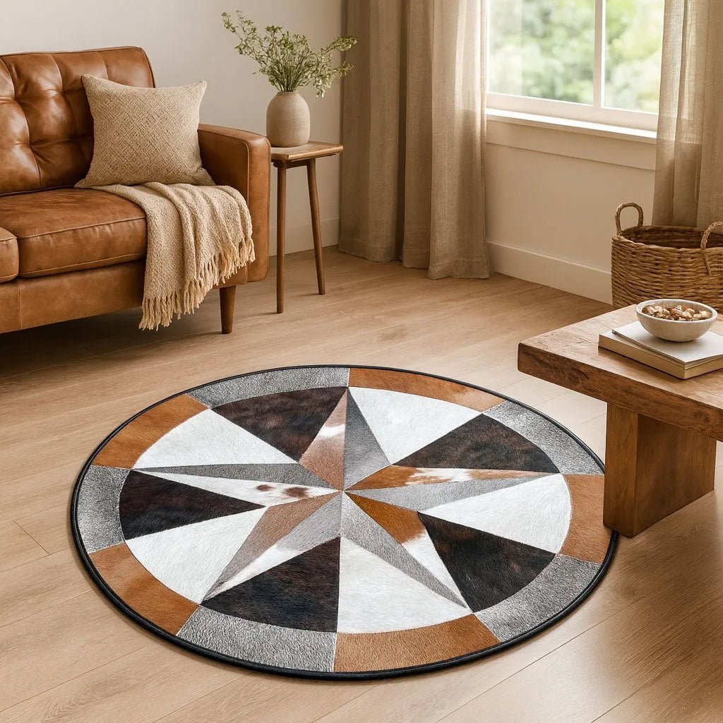 Cowhide Patchwork 012