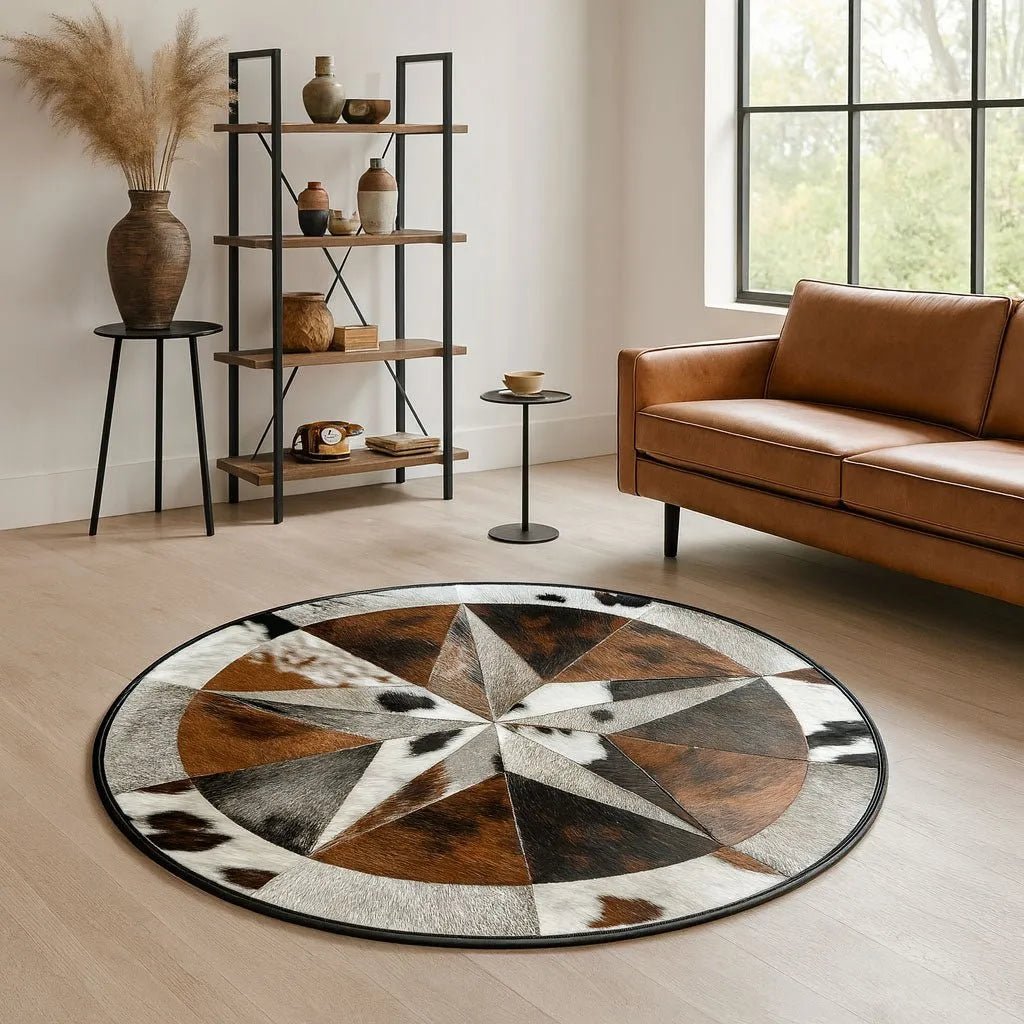 Cowhide Patchwork 017