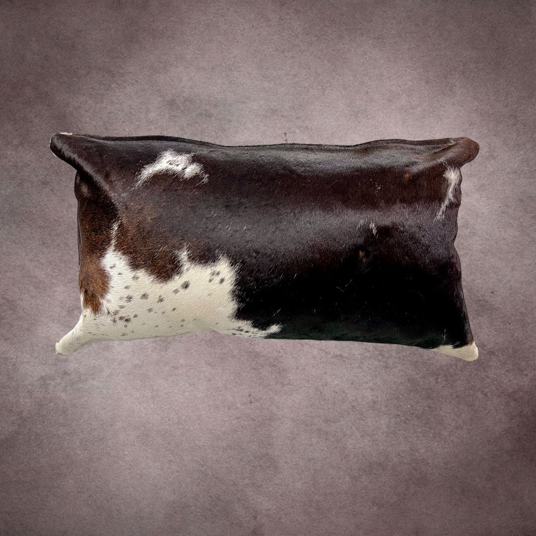 Dark Espresso Cowhide Pillow Cover - PL024 - Rodeo Cowhide Rugs