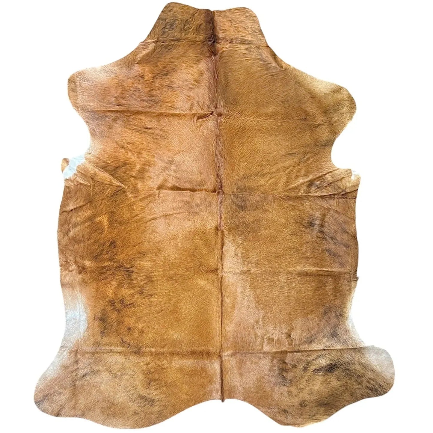 Extra Large Brindle Cowhide Rug L393 - 6.4x 7.6ft