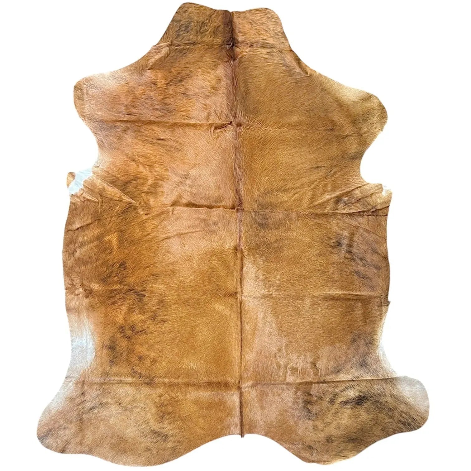 Extra Large Brindle Cowhide Rug L393 - 6.4x 7.6ft