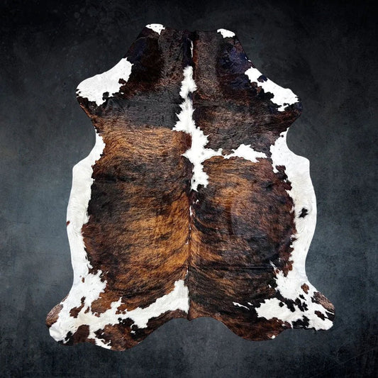 Extra Large Brindle Cowhide Size 6.5x 7.5 ft - 5239E