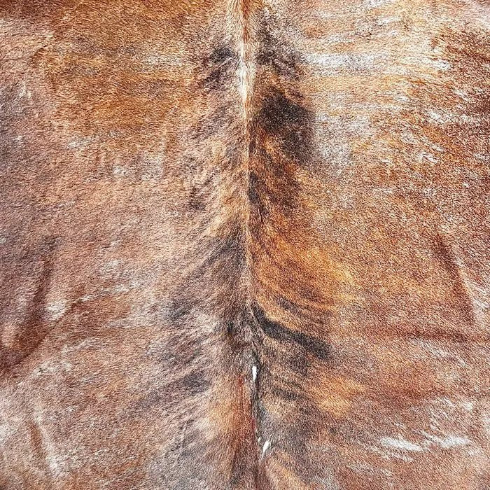 Extra Large Brown Cowhide Rug Size 5.9x 7.6 ft - 5265F