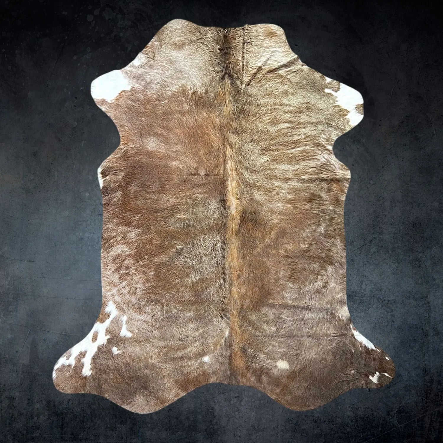 Extra Large Cowhide Rug Size 5.11x 7.5 ft - 5326L