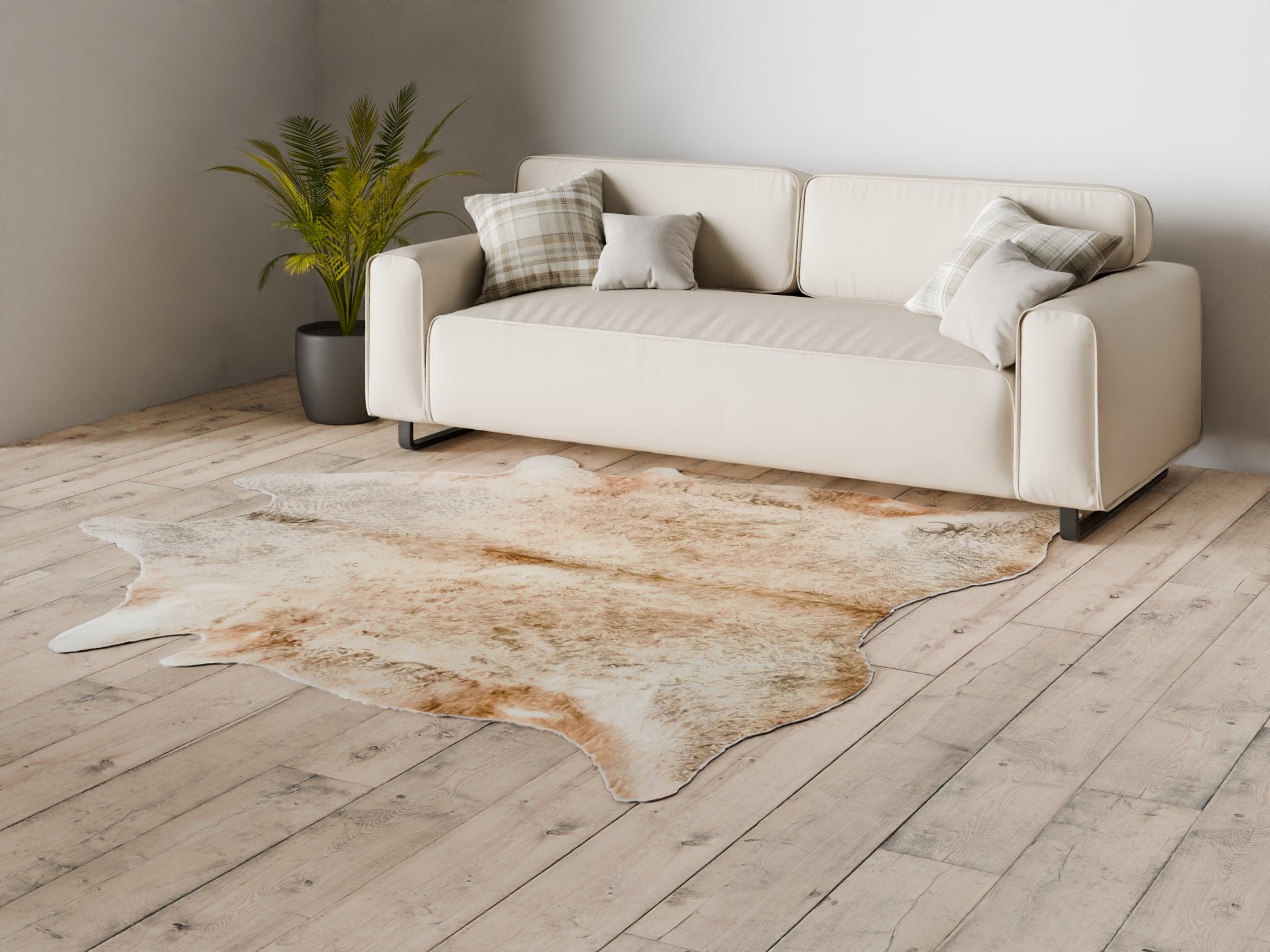 Large cowhide rug buy