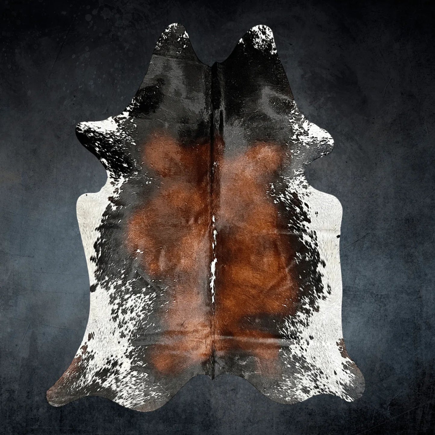 Extra Large Longhorn Cowhide Rug Size 6.6x 7.6 ft - 5310