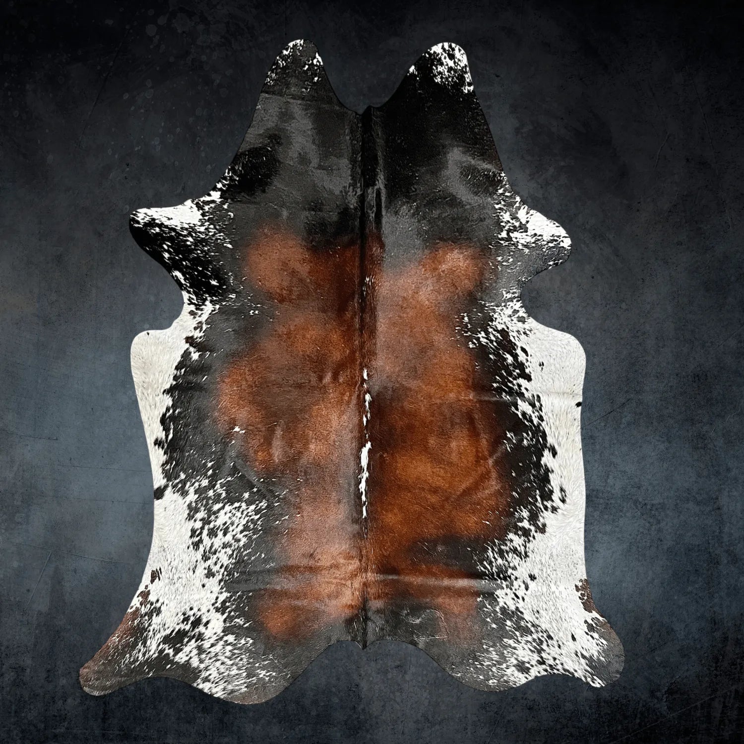 Extra Large Longhorn Cowhide Rug Size 6.6x 7.6 ft - 5310