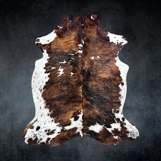 Extra Large Tricolor Cowhide Size 6.2x 7.5 ft - 5241E