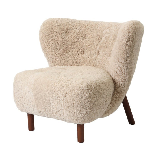 Genuine Sheep Skin Chair - Rodeo Cowhide RugsChampagne