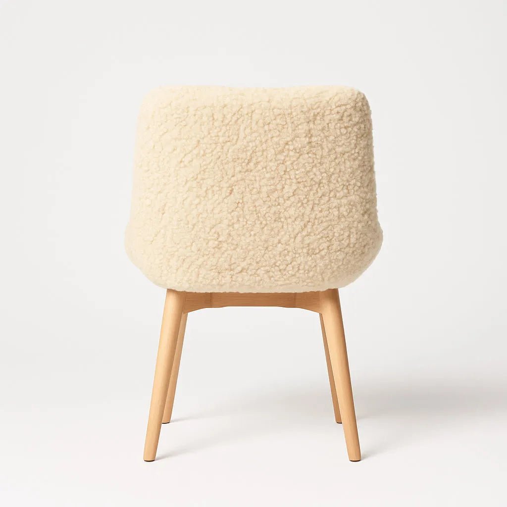 Genuine Sheepskin Dining Chair