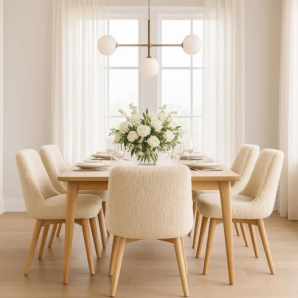 Genuine Sheepskin Dining Chair