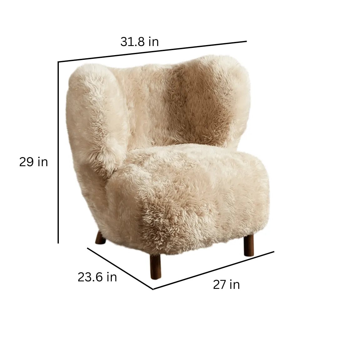 Genuine Sheepskin Petra Chair