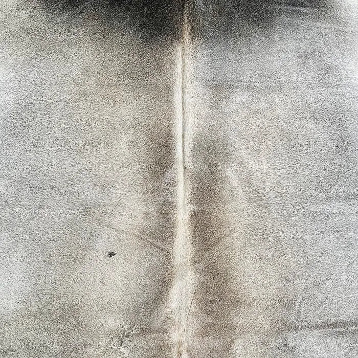 Gray Cowhide Rug Size 5.10x 6.7 ft - 5298J