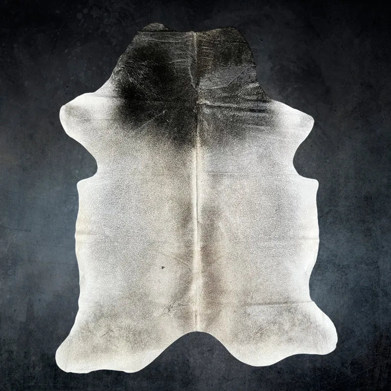Gray Cowhide Rug Size 5.10x 6.7 ft - 5298J