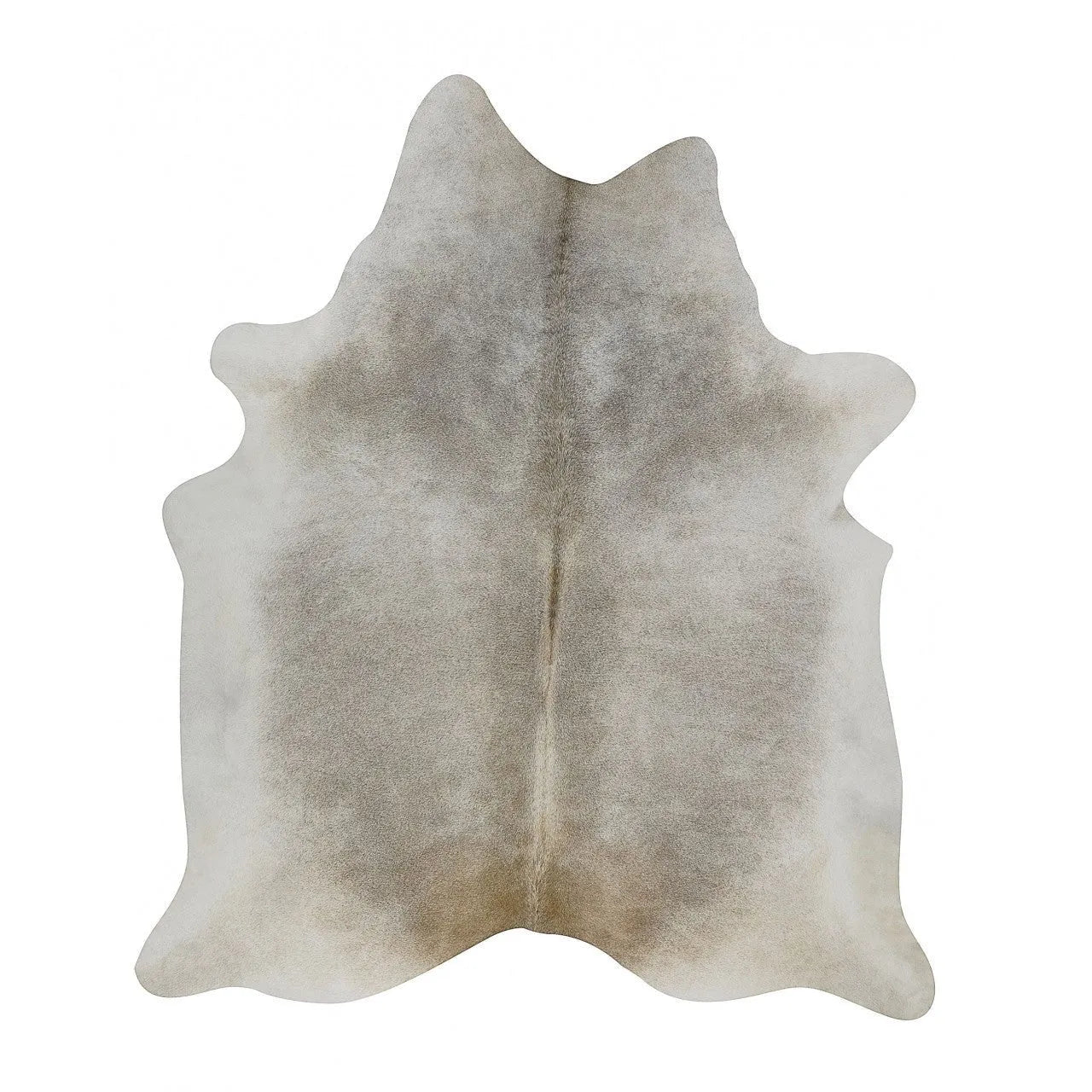 Grey Tan Cowhide Rug