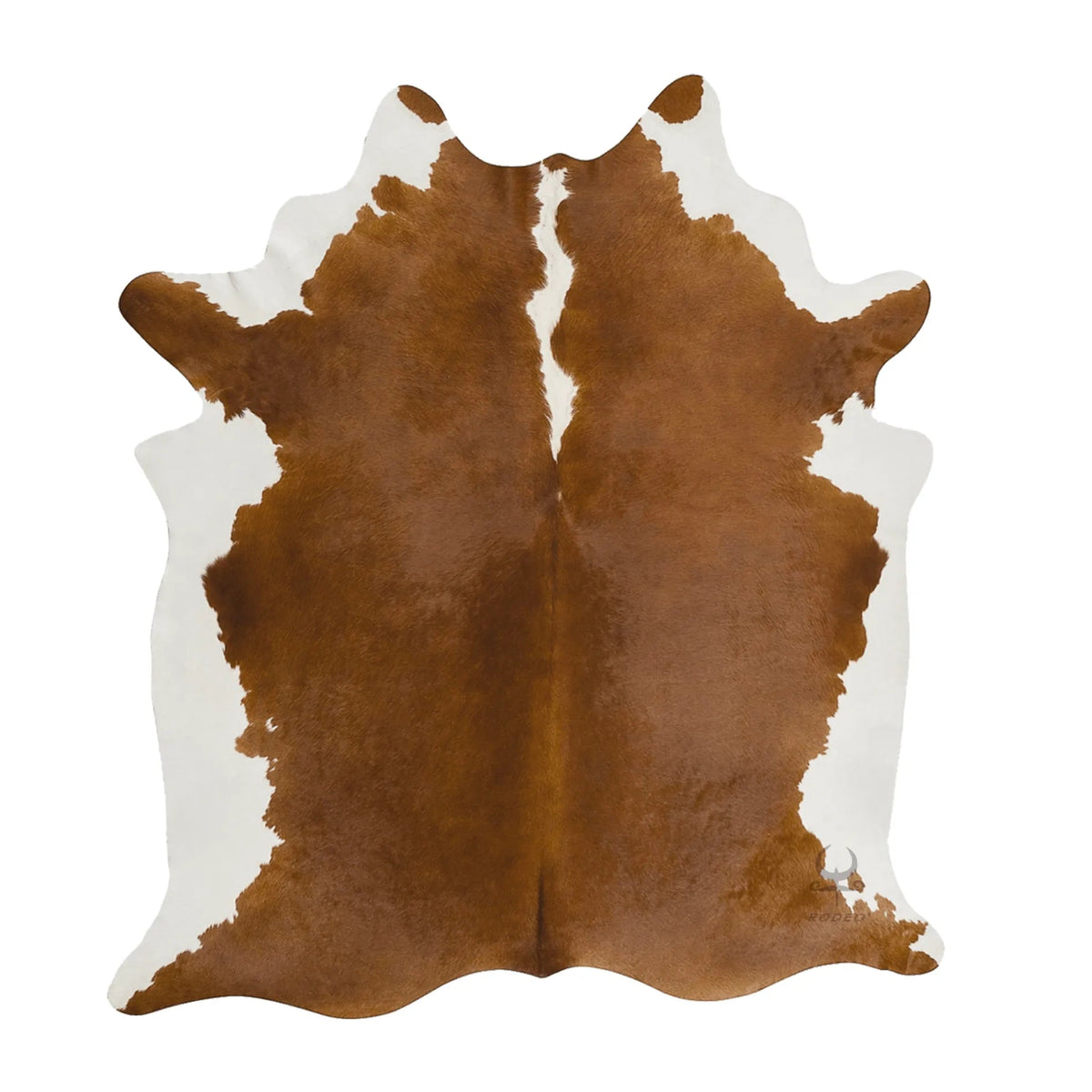 Cowhide Rug Cut File Hereford Cowhide Rug – Genuine Brazilian White & Brown Hide