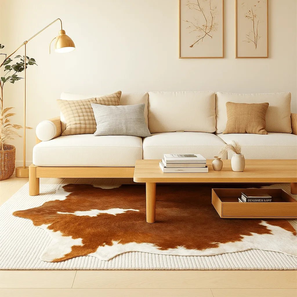 High Quality Hereford Cowhide Rug