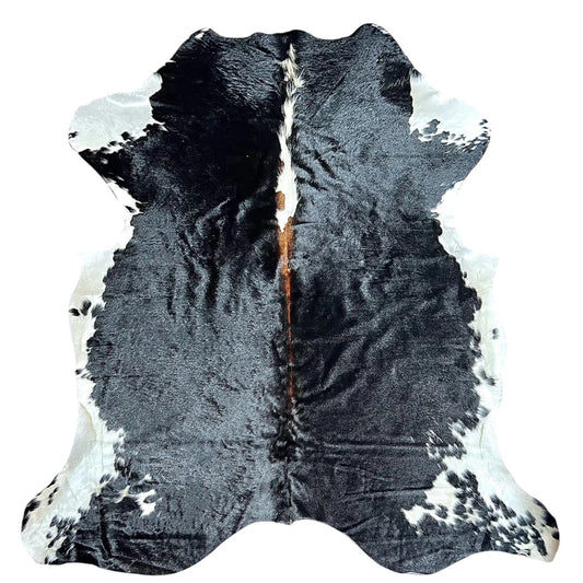 Large Brindle Cowhide Rug D180 - 6.6x7.3