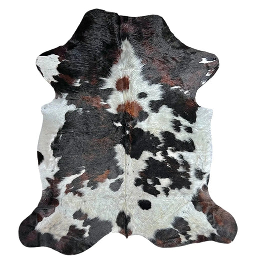 Large Brindle Cowhide Rug E212 - 6.6x7