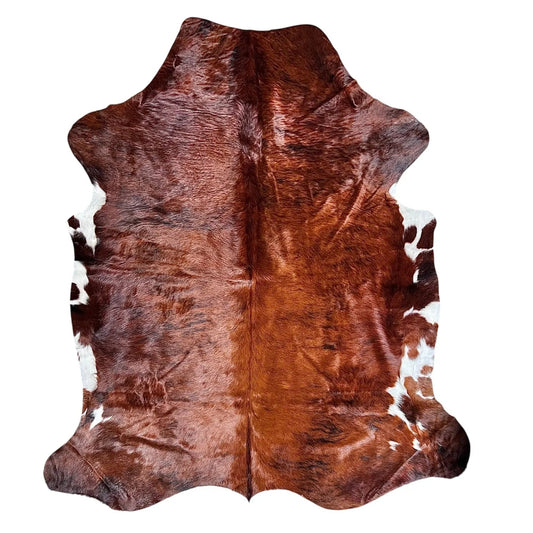 Large Brindle Cowhide Rug E216 - 5.10x6.4