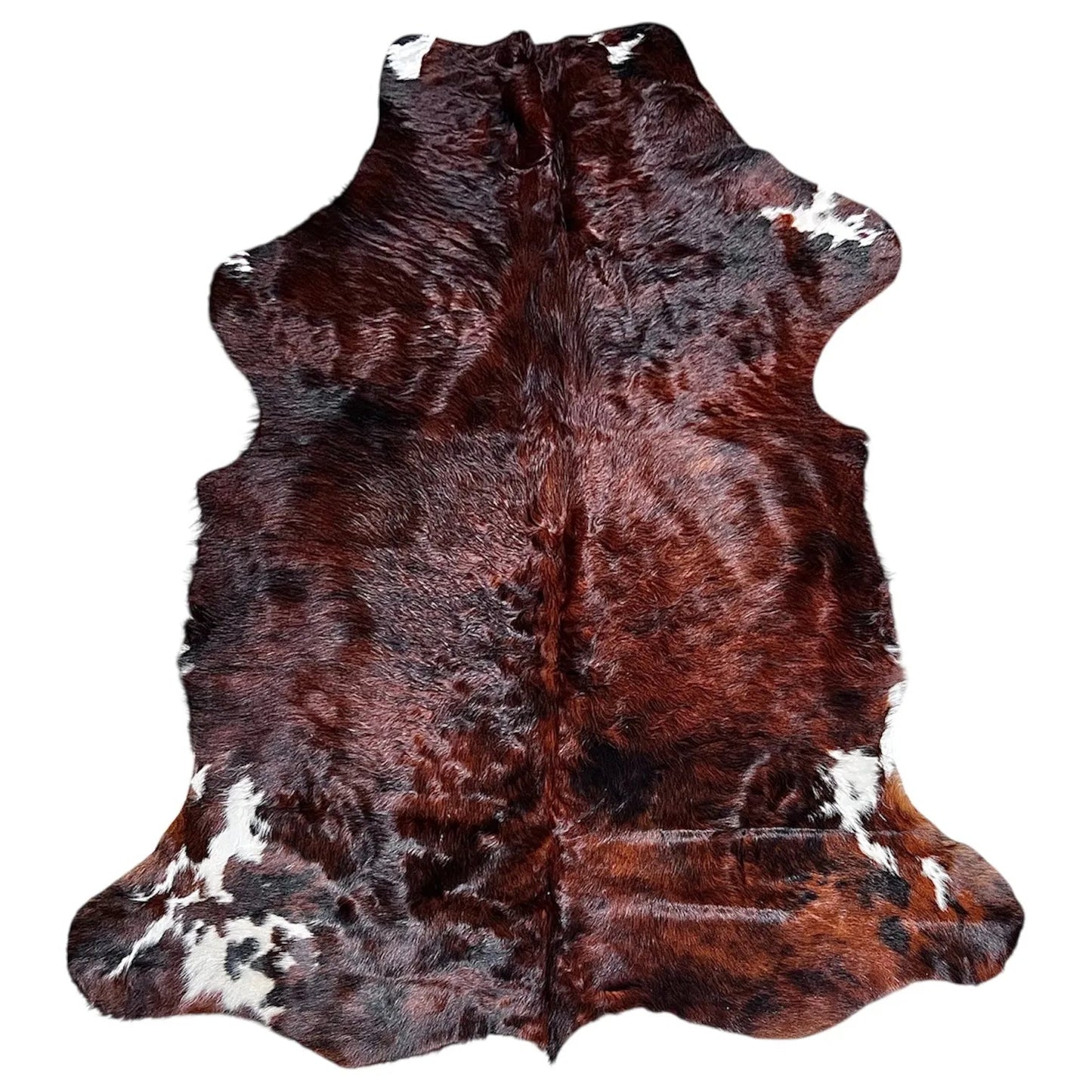 Large Brindle Cowhide Rug E217 - 5.11x6.4