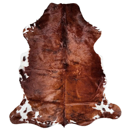 Large Brindle Cowhide Rug E219 - 5.11x6.2