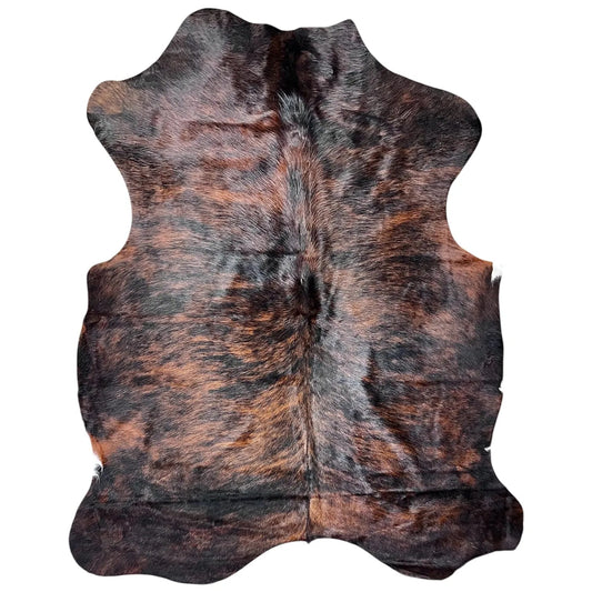 Large Brindle Cowhide Rug I300 - 5.6x6 ft