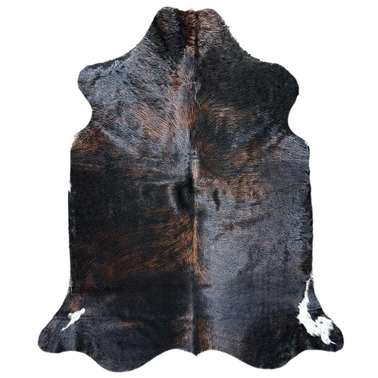 Large Brindle Cowhide Rug L578 - 5.9x 7 ft