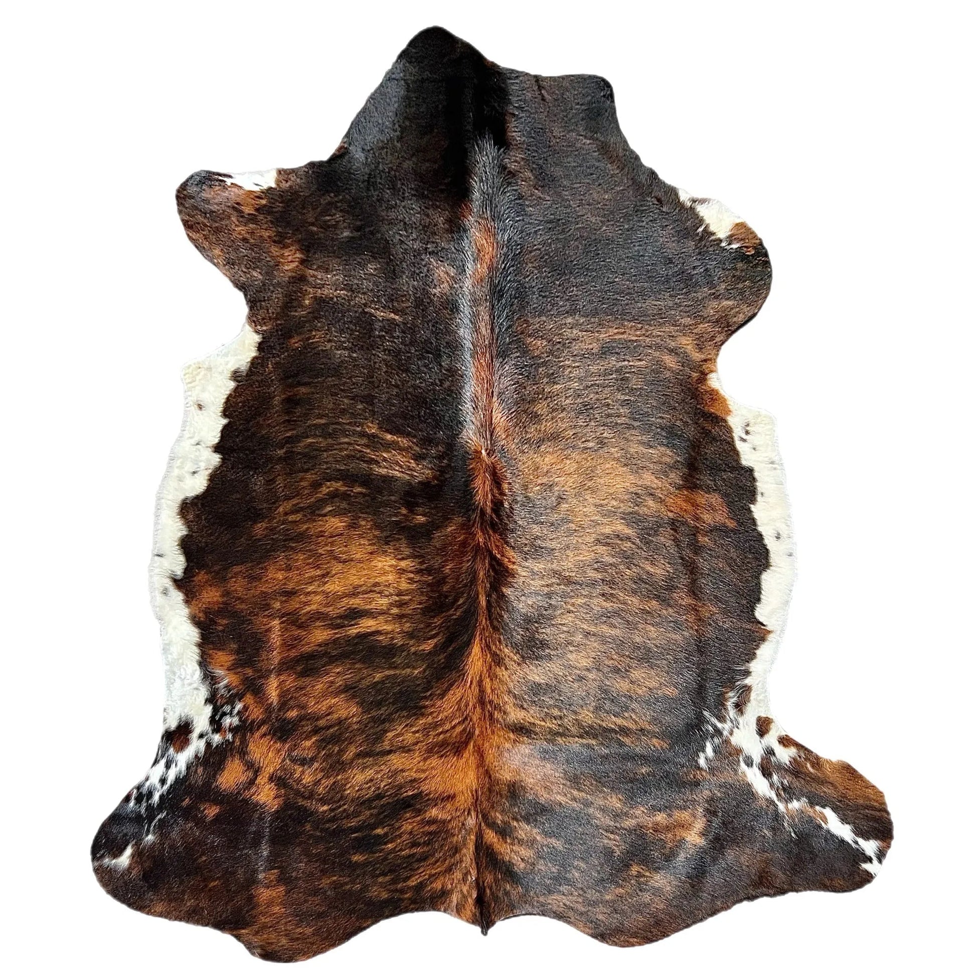 Large Brindle Cowhide Rug P562 - 5x 6 ft