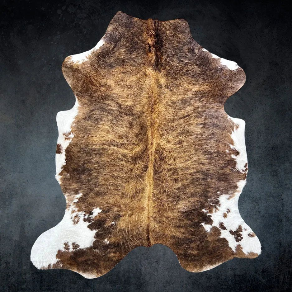 Large Brindle Cowhide Size 6x 6.3 ft - 5237E