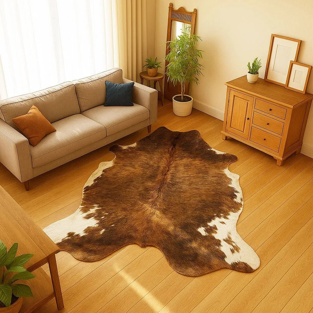 Large Brindle Cowhide Size 6x 6.3 ft - 5237E