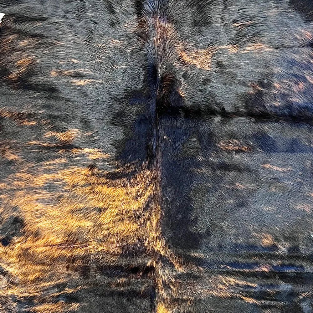 Large Brindle Cowhide Size 6x 7 ft - 5238E
