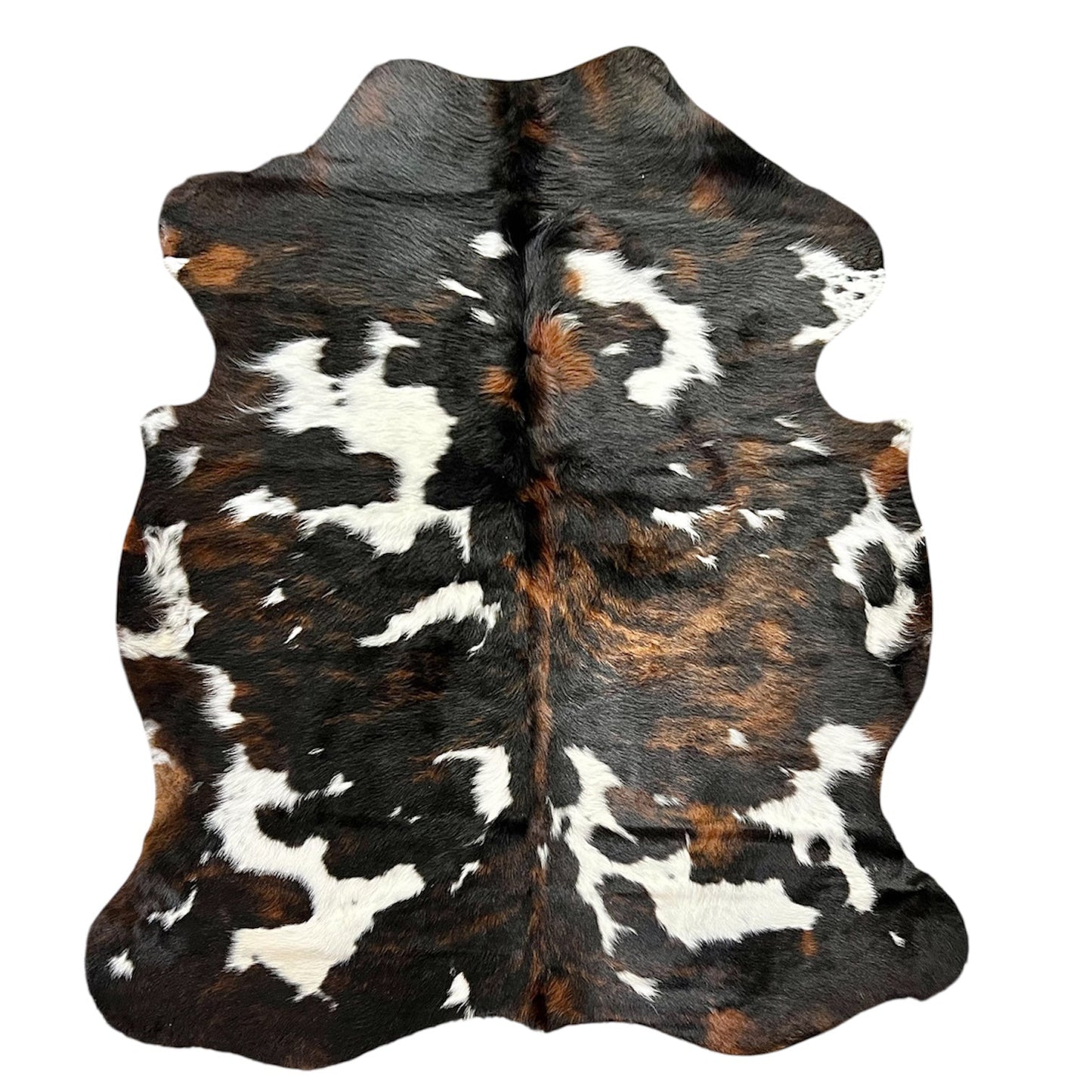 Large Cowhide Rug J341 - 5x 5.8 ft