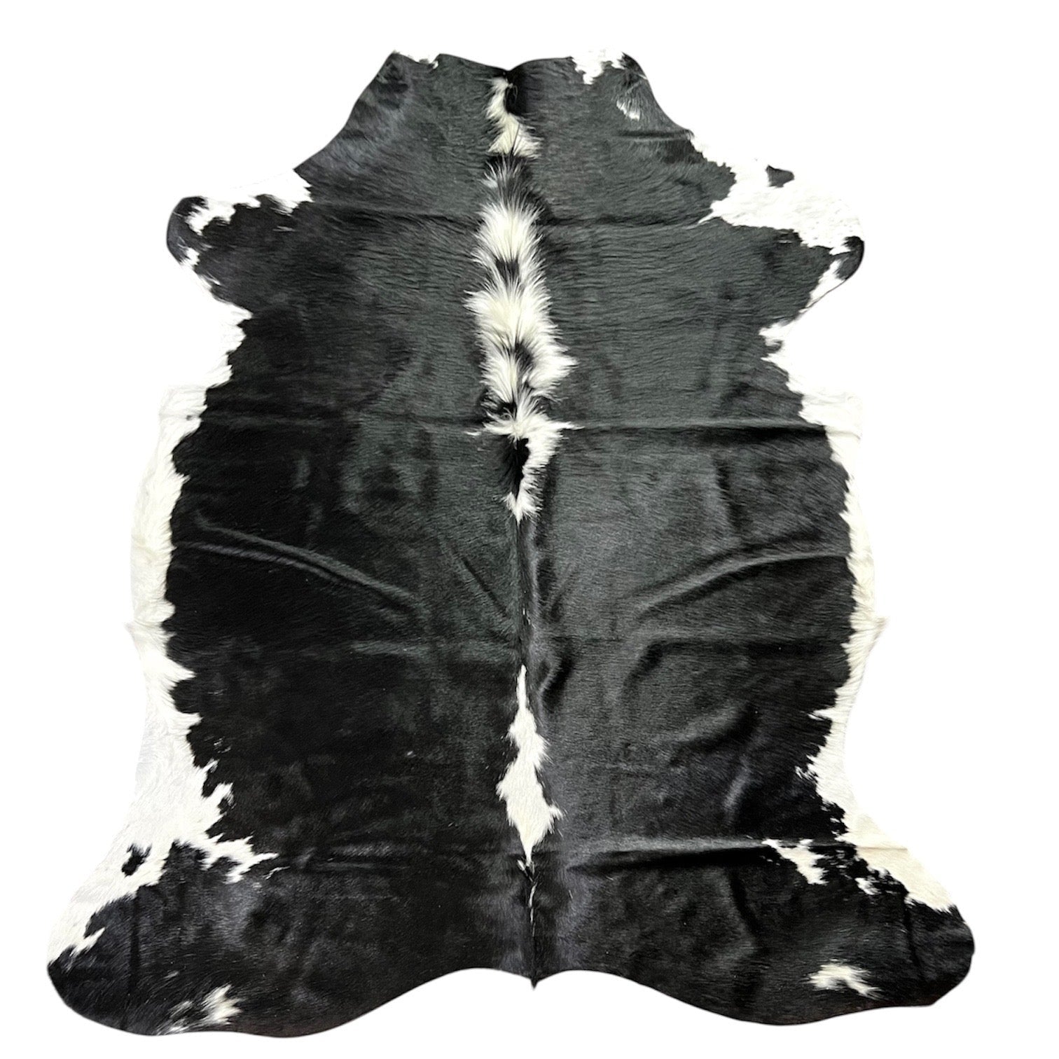 Large Cowhide Rug J349 - 5.6x 6.2 ft
