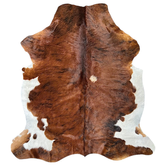 Large Cowhide Rug J411 - 5.10x 6.5 ft