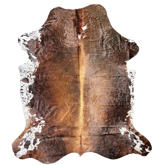 Large Cowhide Rug L364 - 6.10x 7.7 ft