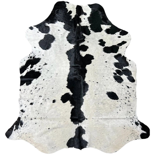 Large Cowhide Rug N496 - 6x 6.7 ft