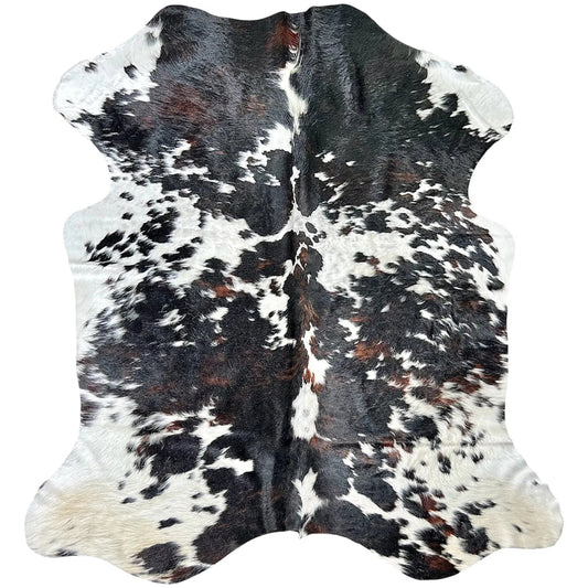 Large Cowhide Rug N497 - 5.7x 6.7 ft