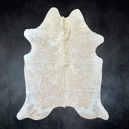 Large Palomino Cowhide Rug Size 5.11x 7.3 ft - 5333