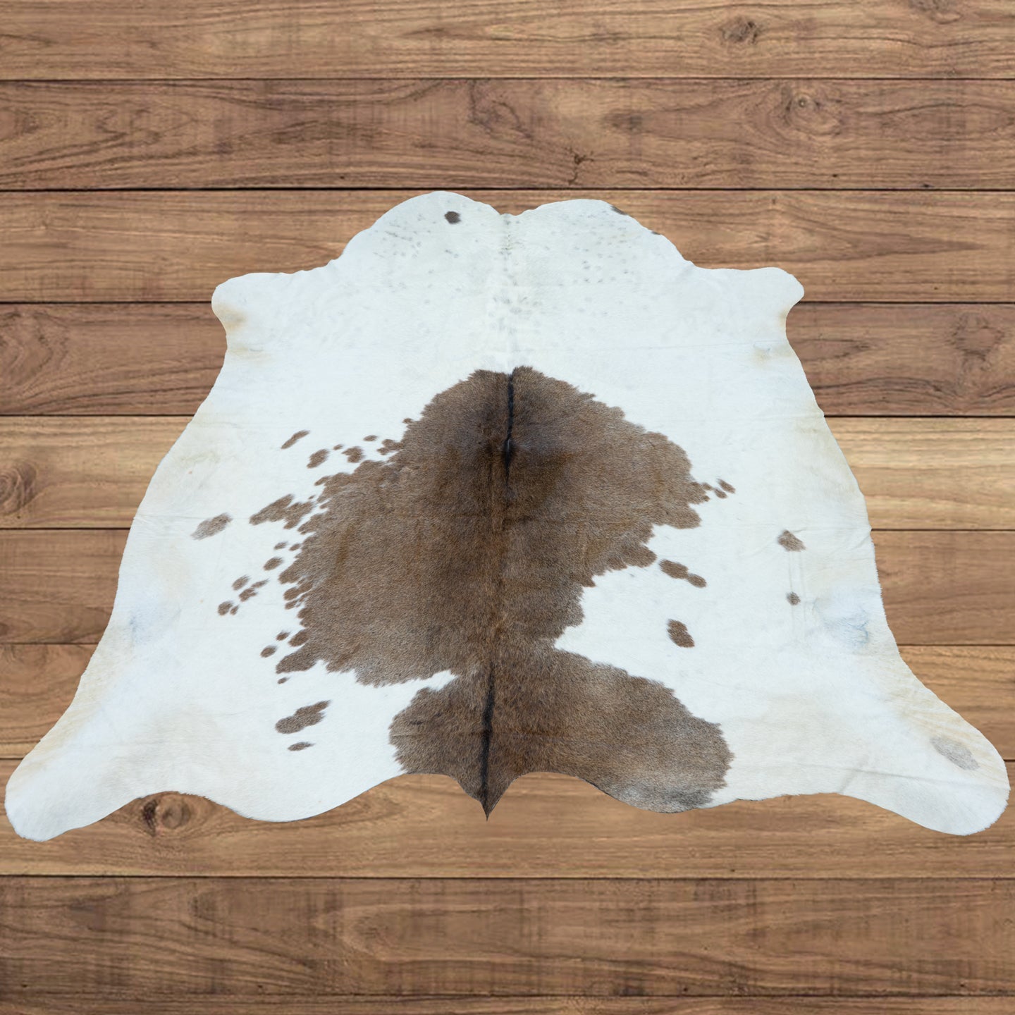 Large RODEO exotic cowhide rug 6 x 6 ft-- -4210 - Rodeo Cowhide Rugs