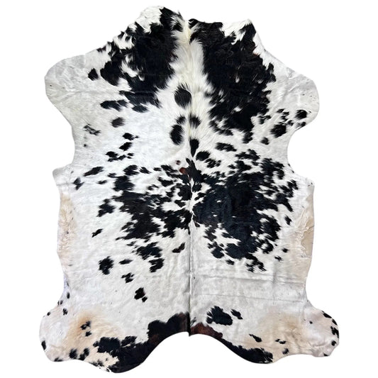 Large Speckled Cowhide Rug I292 - 6.2x7 ft