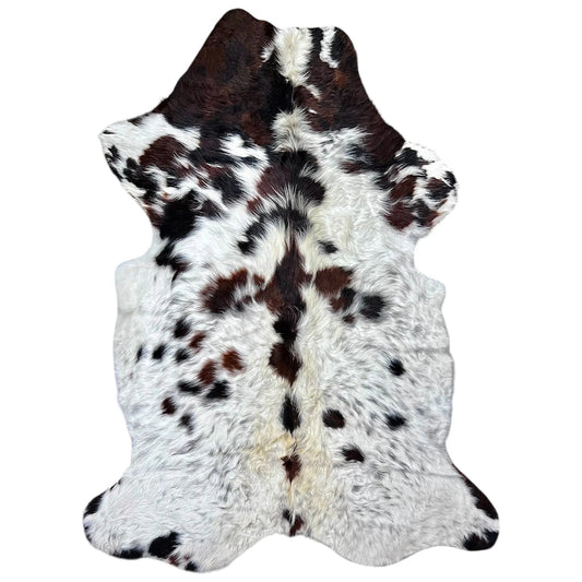 Large Speckled Cowhide Rug I293 - 5.1x6.2 ft
