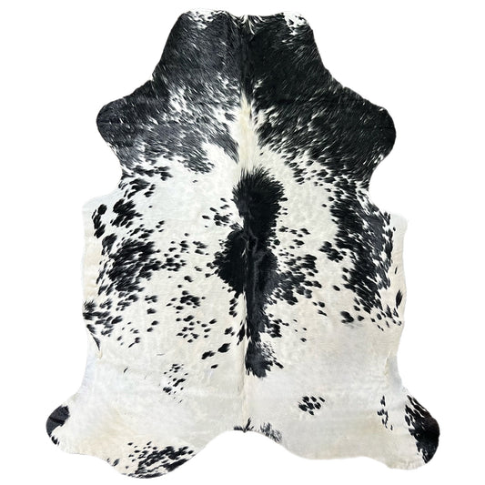 Large Speckled Cowhide Rug R600 - 5.10x 6.4 ft
