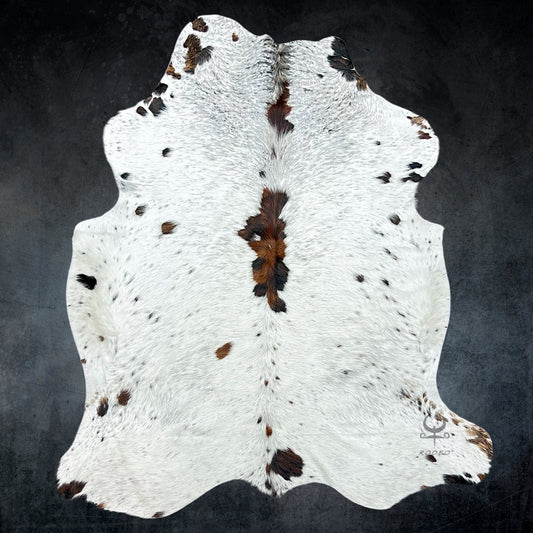 Large Spotted Cowhide Rug Size 5.5 x 6 ft - 4931 - Rodeo Cowhide Rugs