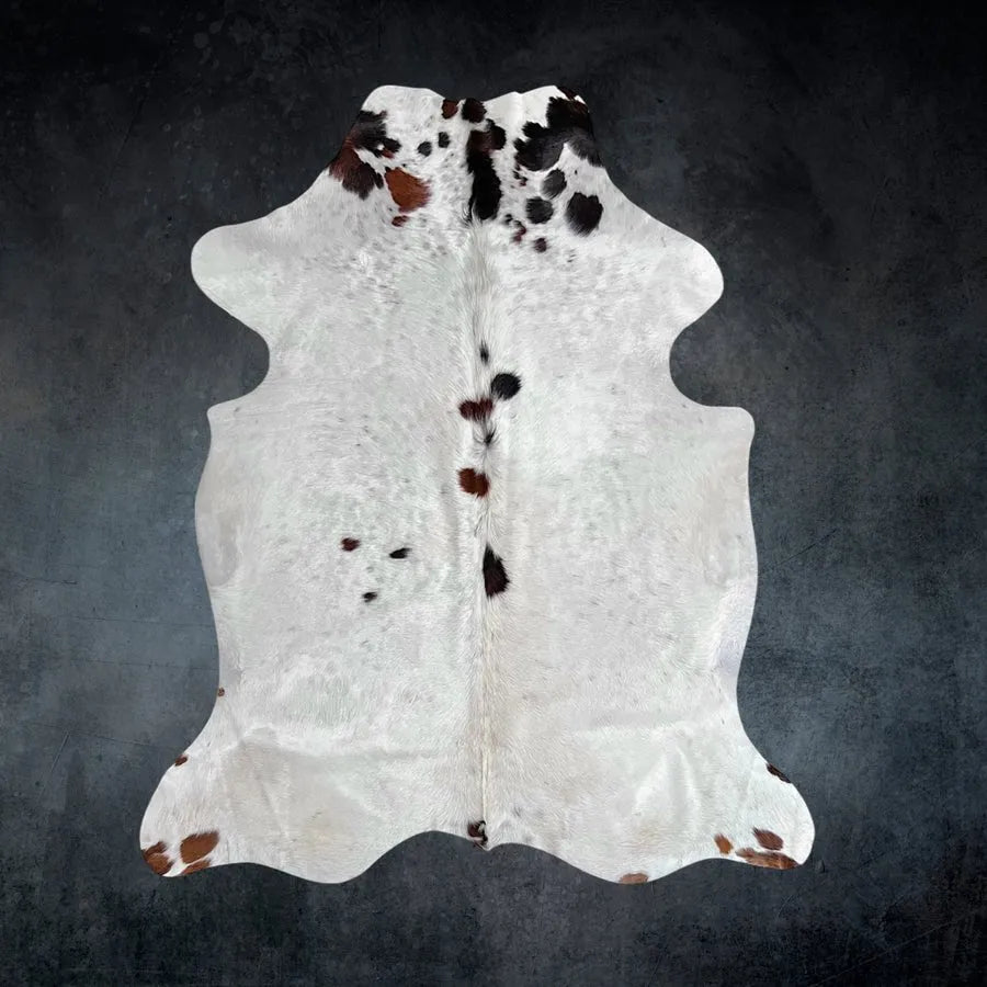 Large Spotted Cowhide Rug Size 5.9x 7 ft - 5274H