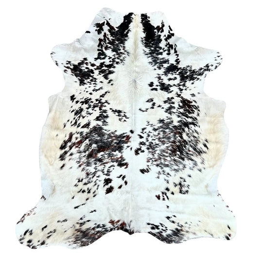 Large Tricolor Cowhide Rug C024