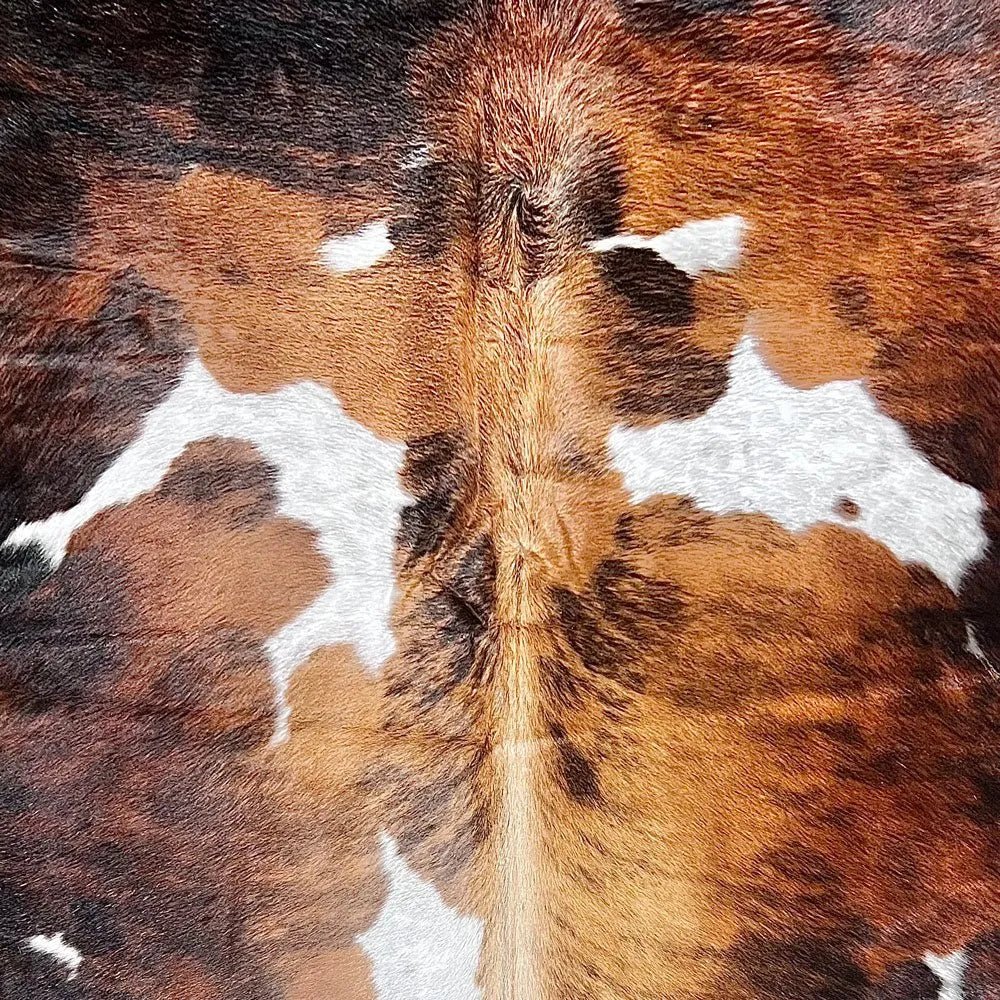 Large Tricolor Cowhide Size 6x 7ft - 5231E