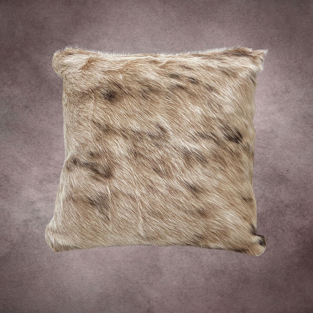 Light Brindle Cowhide Pillow Cover - PL137